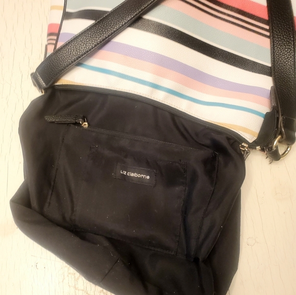 Liz  Claiborne Striped Purse - Picture 3 of 3